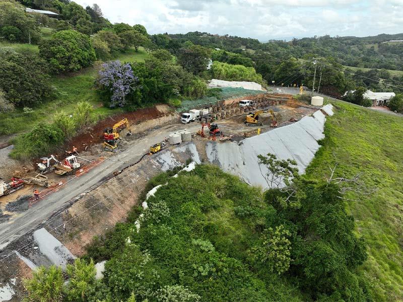 Black Mountain landslip remediation