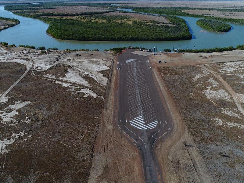 Burketown boat ramp car park upgrade